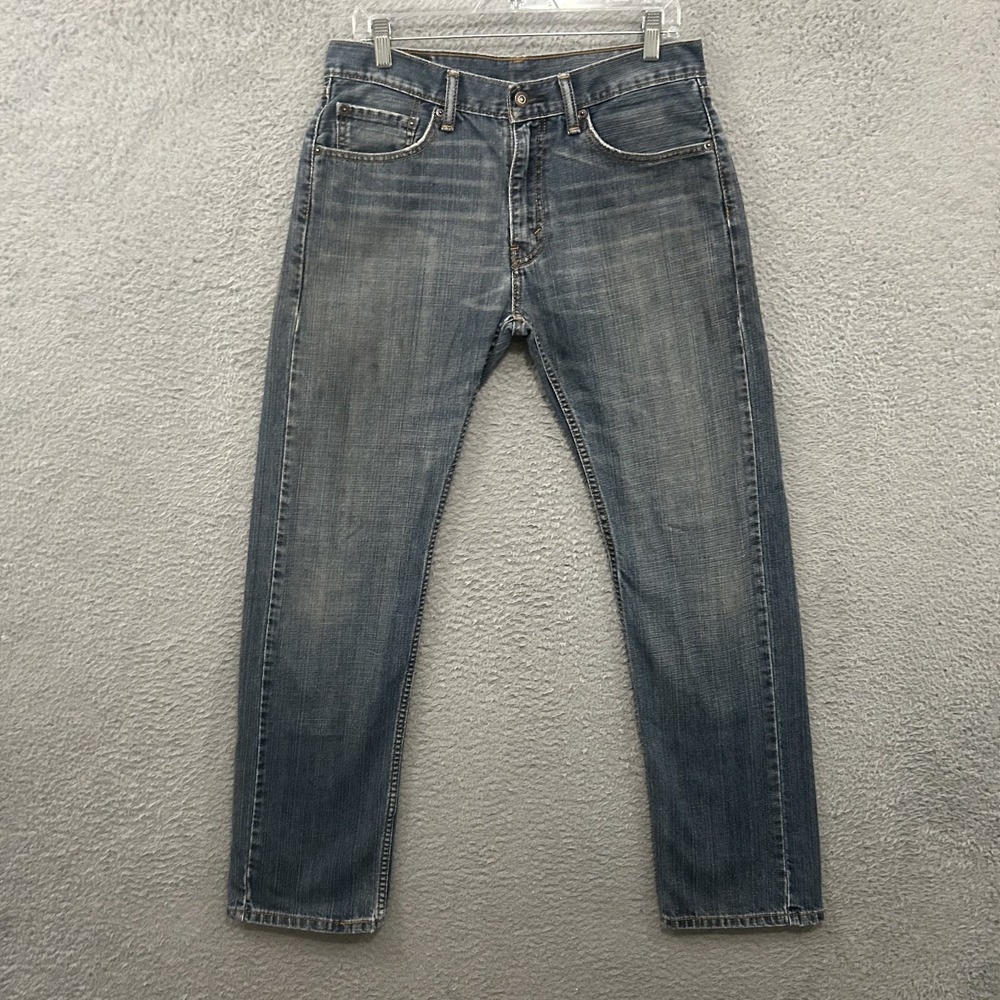 Levis Jeans Mens‎ 31x32 Blue Denim 505 Regular Straight American Work Wear Adult